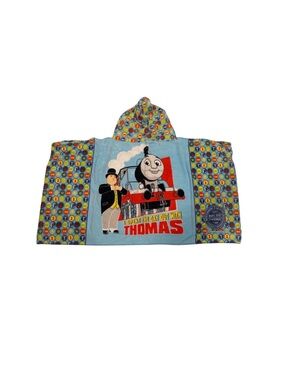 Thomas the Train Kids Hooded Towel Poncho